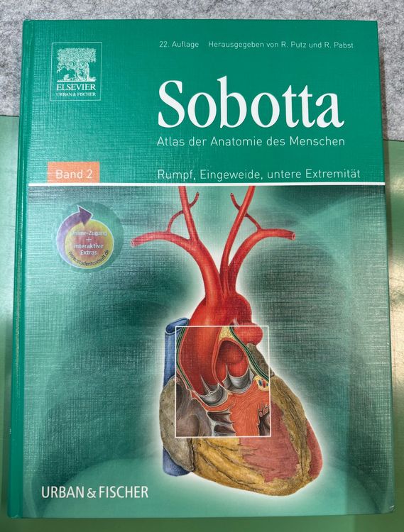 Sobotta: Atlas der Anatomie des Menschen 2