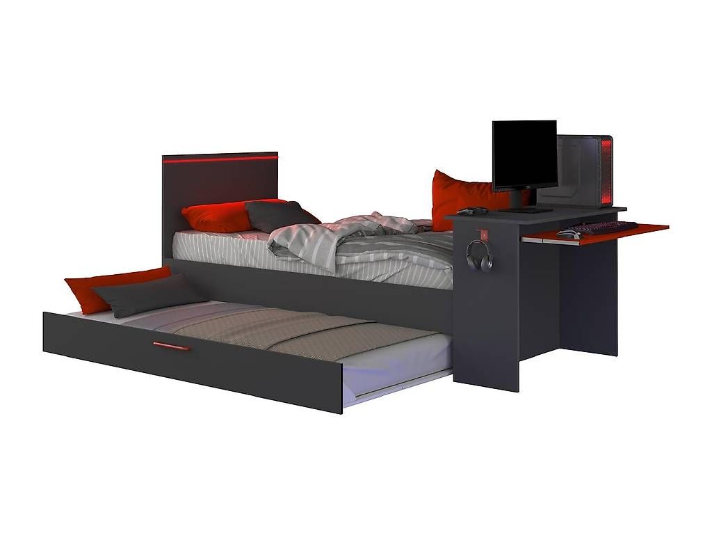 Letti: Gamingbett Bett mit Schreibtisch – Usato da Domat/Ems venduto da Shadow_08 4