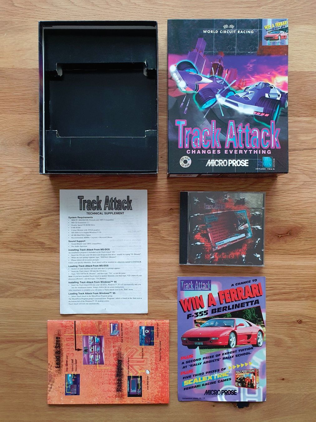 Giochi: PC Game Track Attack (1996) UK Big Box Englisch – Usato da Greifensee venduto da perfectioN88 4