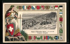 Zürich, Eidg. Schützenfest 1907, Wappe