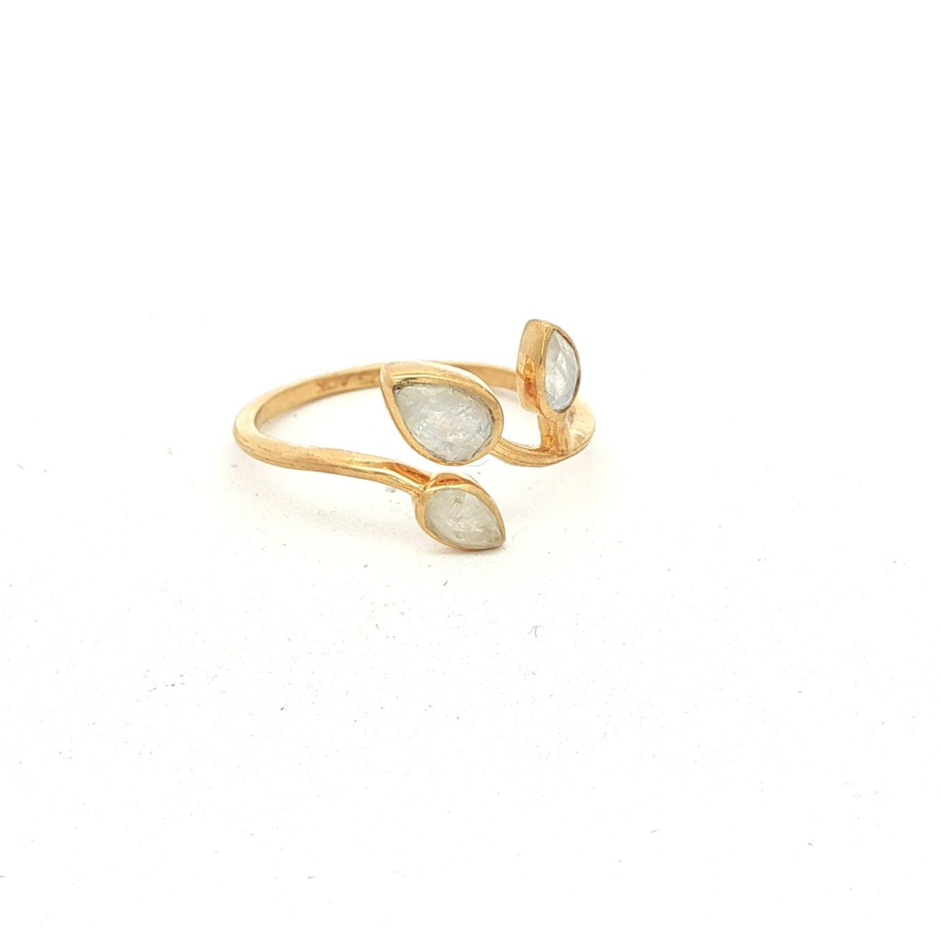 Olga Ribler Anelli: Unikate Silber Ring 925 mit Mondstein Grösse 58 – Nuovo (secondo la descrizione) da Luzern venduto da Schmuckoutlet 2