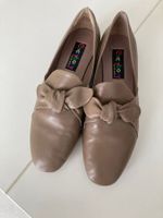 Schuh, Halbschuh, beige, Gr. 39 , Leder, Everybody