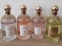 Lot 4 parfums GUERLAIN AQUA ALLEGORIA 4x125ml