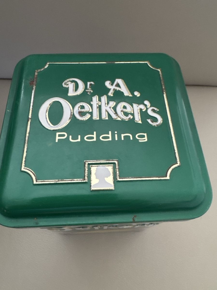 Recipients et similaires: Dr. A. Oetker's Pudding Blechdose  – D'occasion à Zürich par Smarties13 1