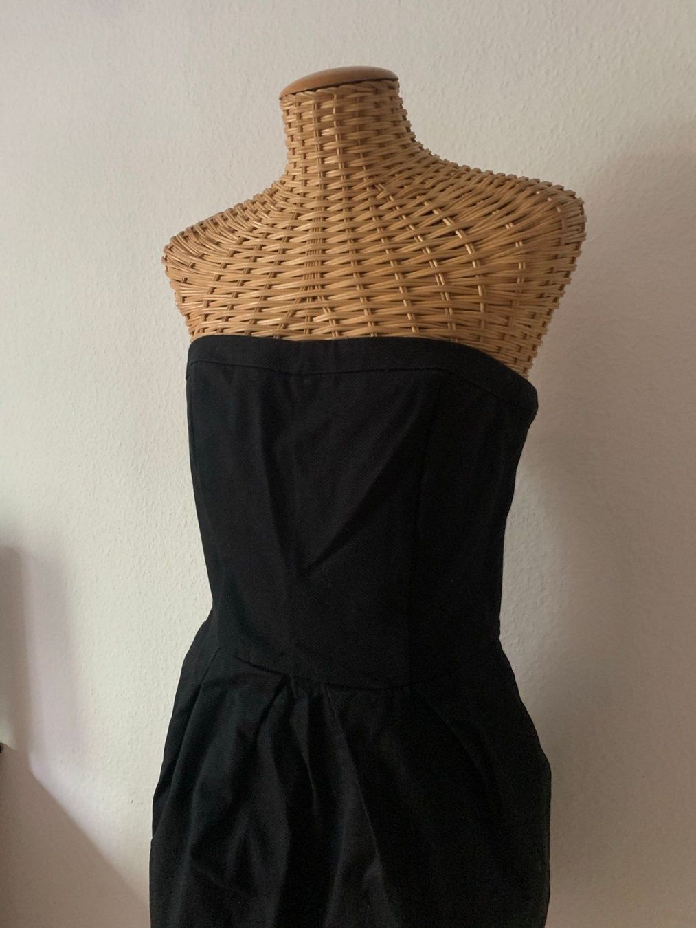 Nafnaf Vestiti: NAF NAF - Bustier-Kleid schwarz 40 – Usato da Zürich venduto da Diazaio 1