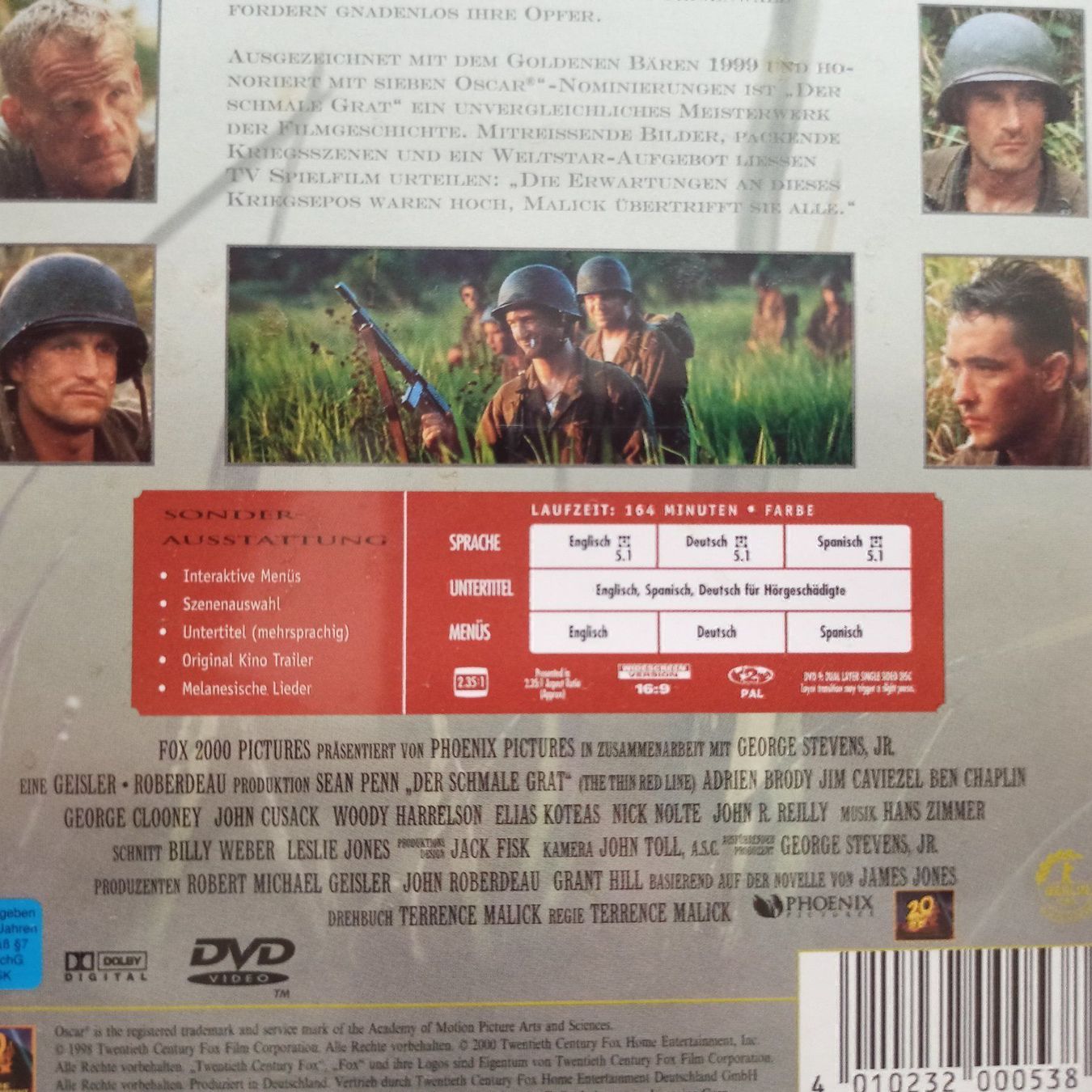 Tutti i DVDs: Der schmale Grat – Usato da Dübendorf venduto da kb86_MOVIE 2