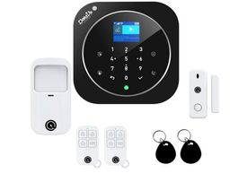 Système Alarme Domestique sans fil,WIFI,GSM,Kit Dadvu,Alexa