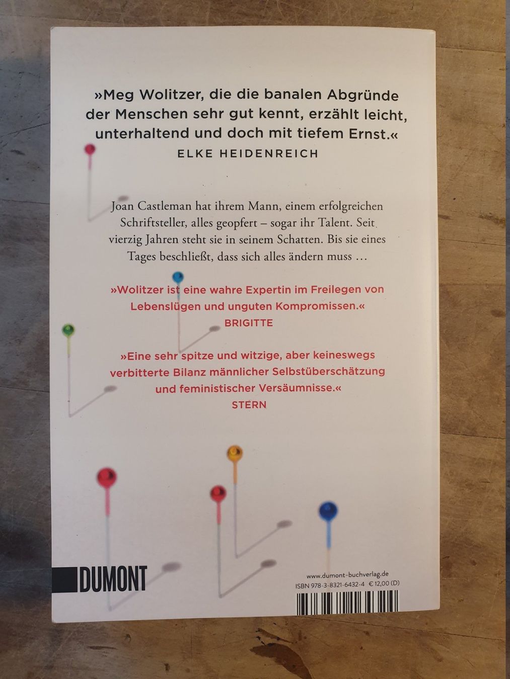 Libri: Die Ehefrau Meg Wolitzer Dumont – Usato da Zürich venduto da loosebone 1
