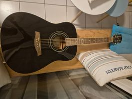 Guitare acoustique Ibanez V72E-BK-2Y-02 noir occasion