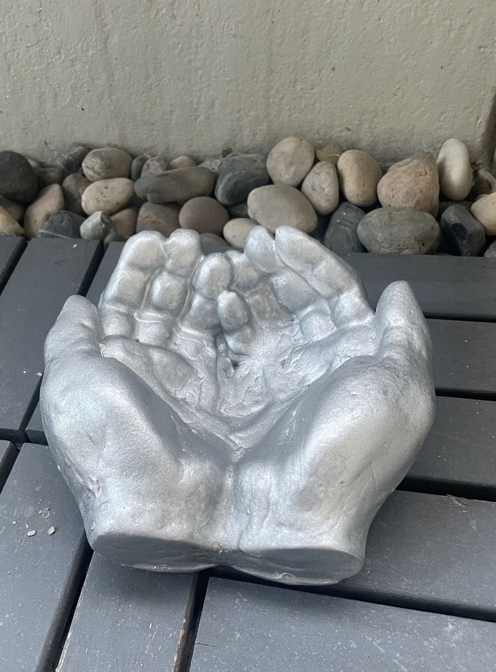 Tutte le decorazioni: Schale Handform weiss ca. 20cm Breit, neu – Nuovo e nell'imballaggio originale da Au ZH venduto da Jaggy4 3