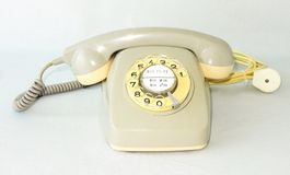 Vintage Analoges Wählscheibentelefon « PTT 1950 » um 1975