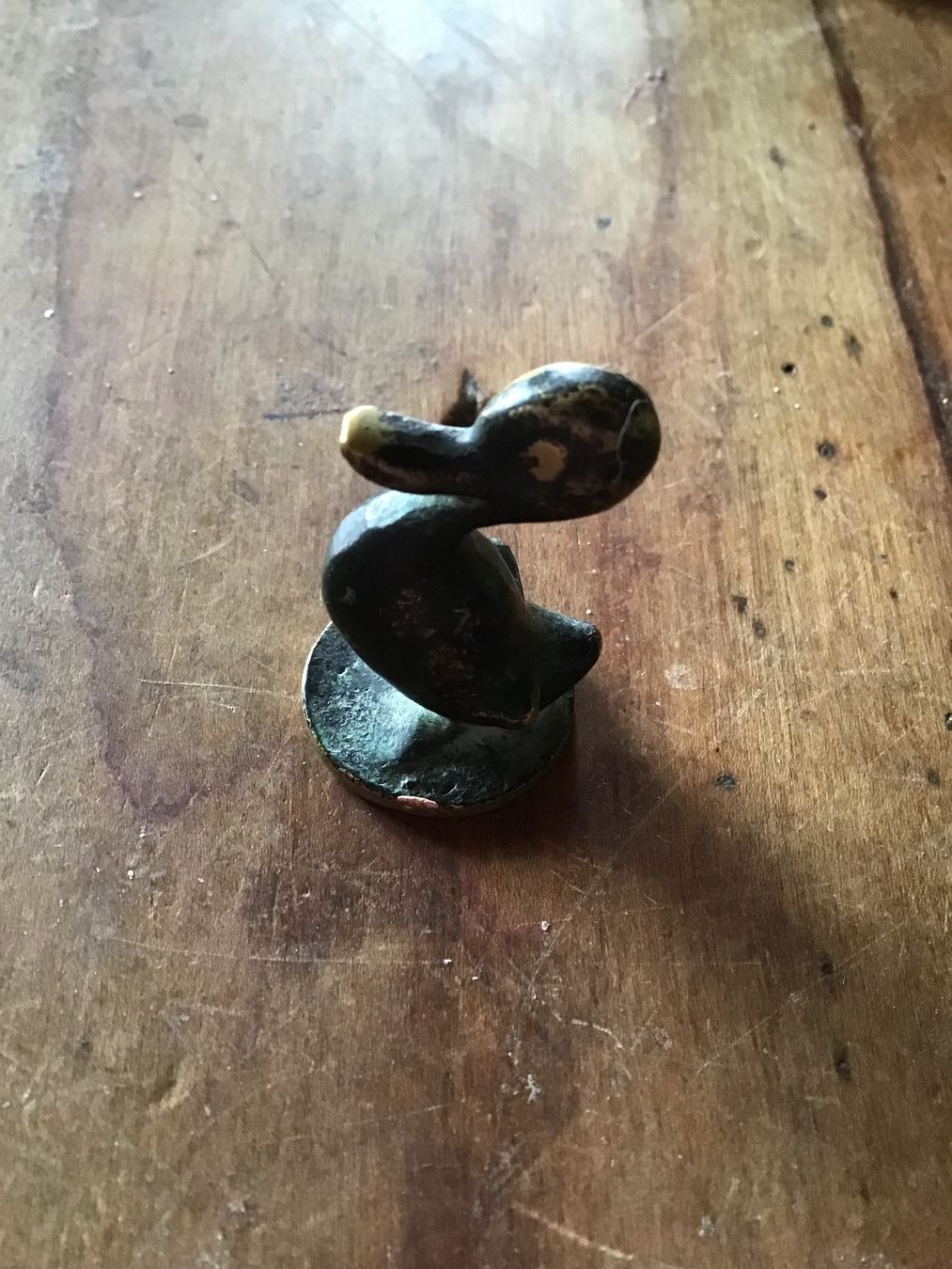 Skulpturen & Statuen: Ältere Mini Bronze Ente – Gebraucht aus St. Gallen von Goldlilly 2