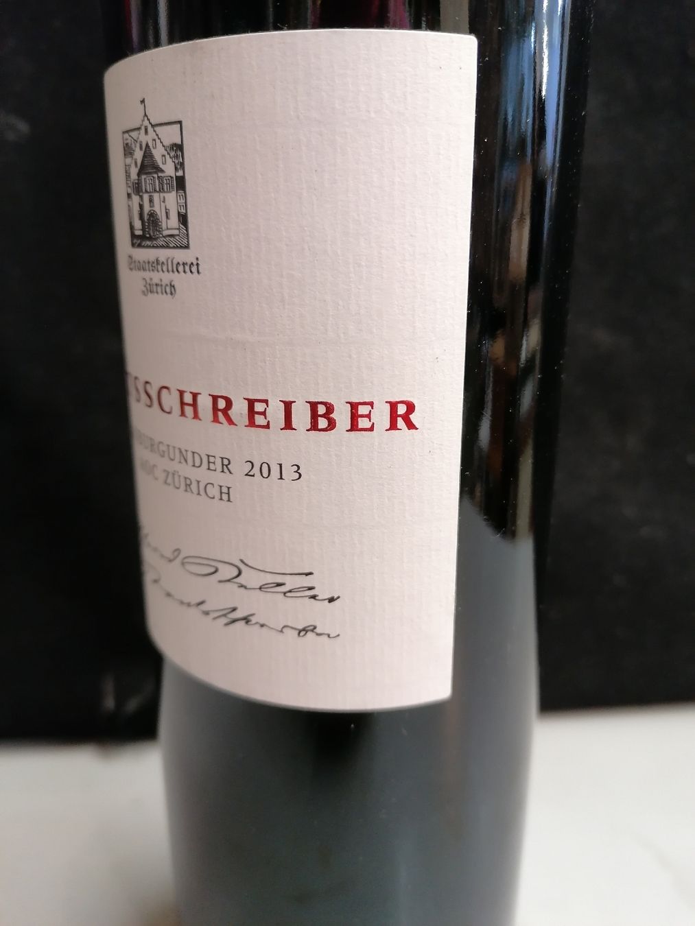 Vino: STAATSSCHREIBER BLAUBURGUNDER 2013 – Nuovo (secondo la descrizione) da Genève venduto da Leboucheoreilles 3