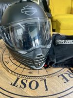 Casco Harley-Davidson nero opaco, taglia XL, usato 5 volte