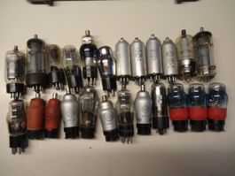 piéces radio & television Vacuum tube 1950-60 s