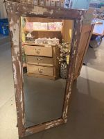grosser Vintage Spigel mit Shabby Chic Charme