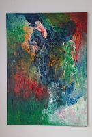 Gemälde " Blüten Chaos" handmade 50×70