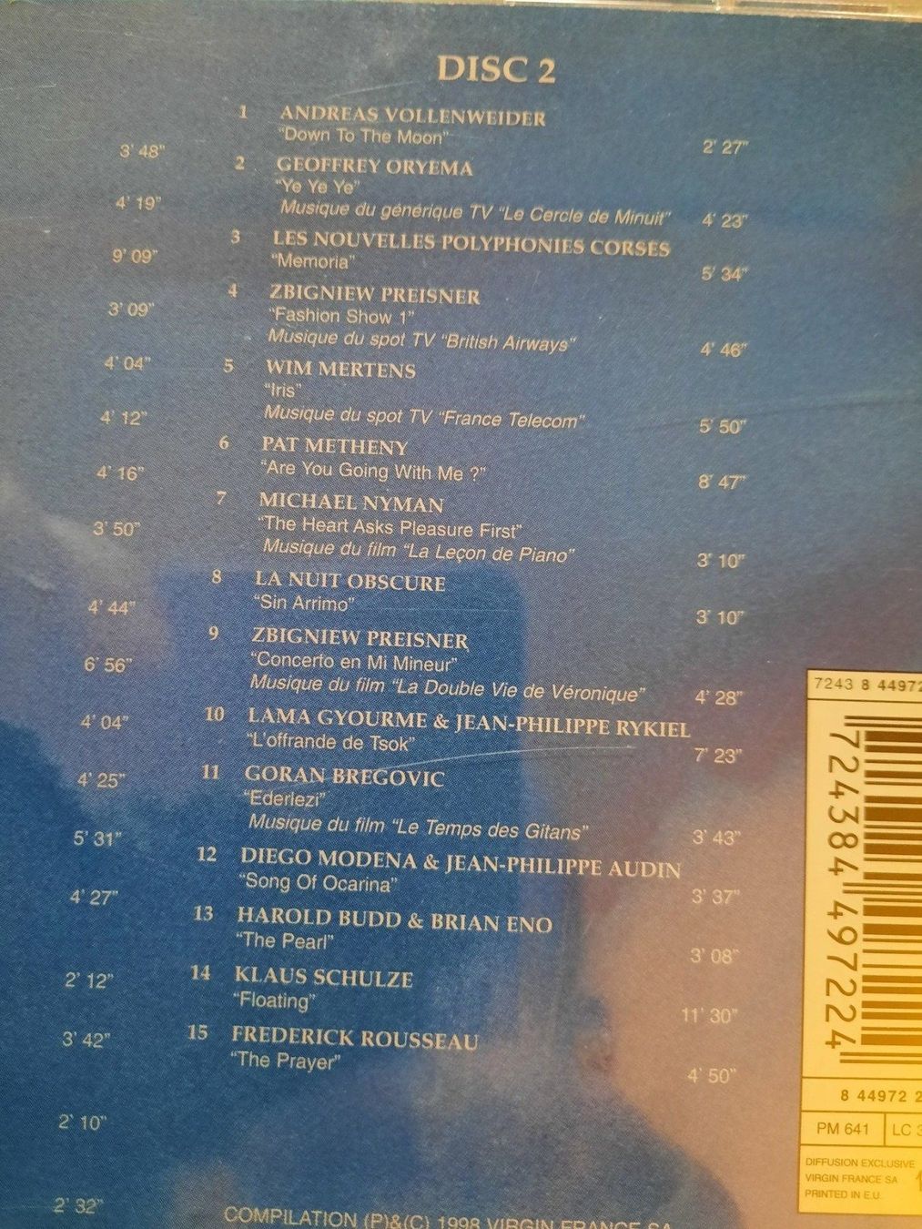 CDs: Cd Harmonia - Le chant des rêves ( Compilation )  – Gebraucht aus Pully von bro_n52j 4