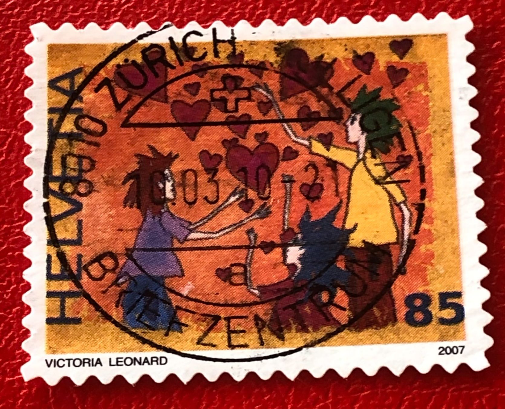 Tutti i francobolli: Nr.1244 Lasst Liebe Sprechen GESTEMPELT    – Usato da Aarau venduto da Billa007