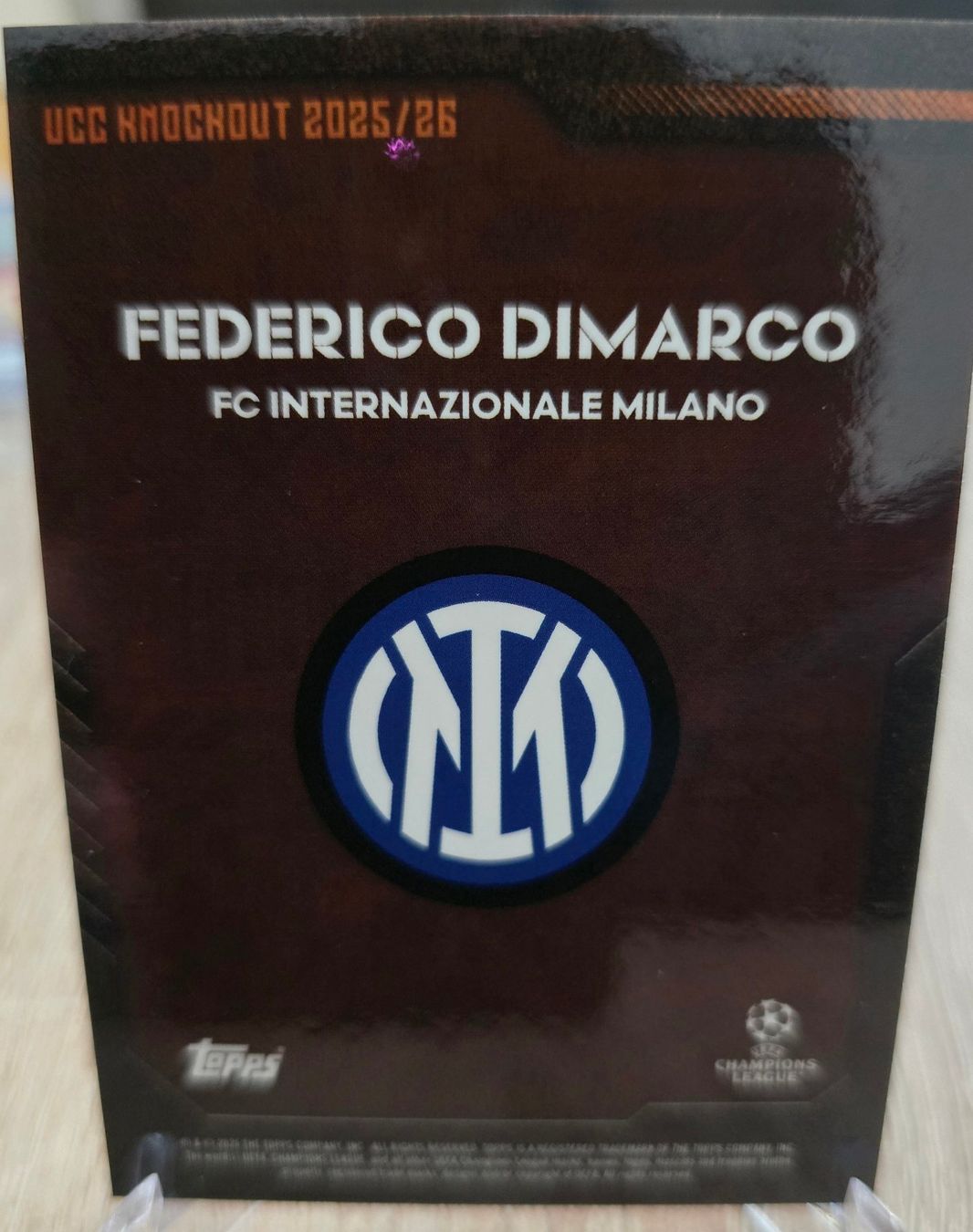 Topps Carte collezionabili: Federico Dimarco /25 Inter Mailand Topps Knockout 25/26 – Nuovo (secondo la descrizione) da St. Gallen venduto da SaintCity 1