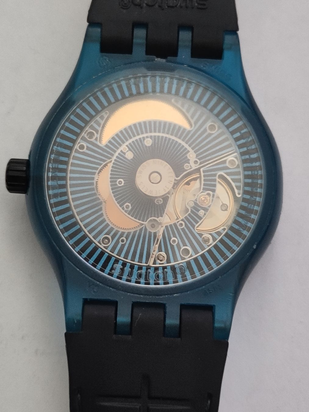 Swatch Montres: Swatch Uhr Automatic blau guter Zustand – D'occasion à Höri par Samsa9 2