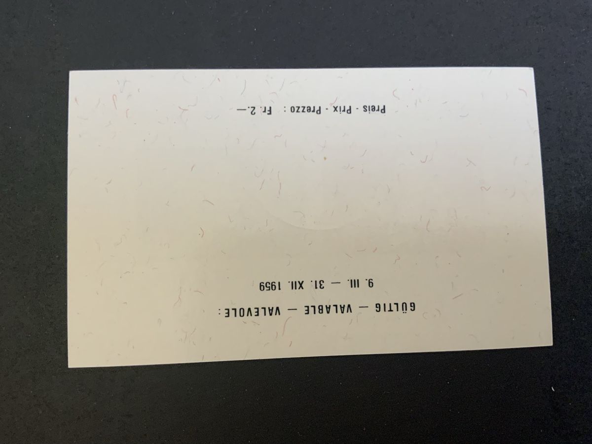 Tutti i francobolli: Blockausgabe Briefmarken – Usato da Binningen venduto da chr_cr5n 1