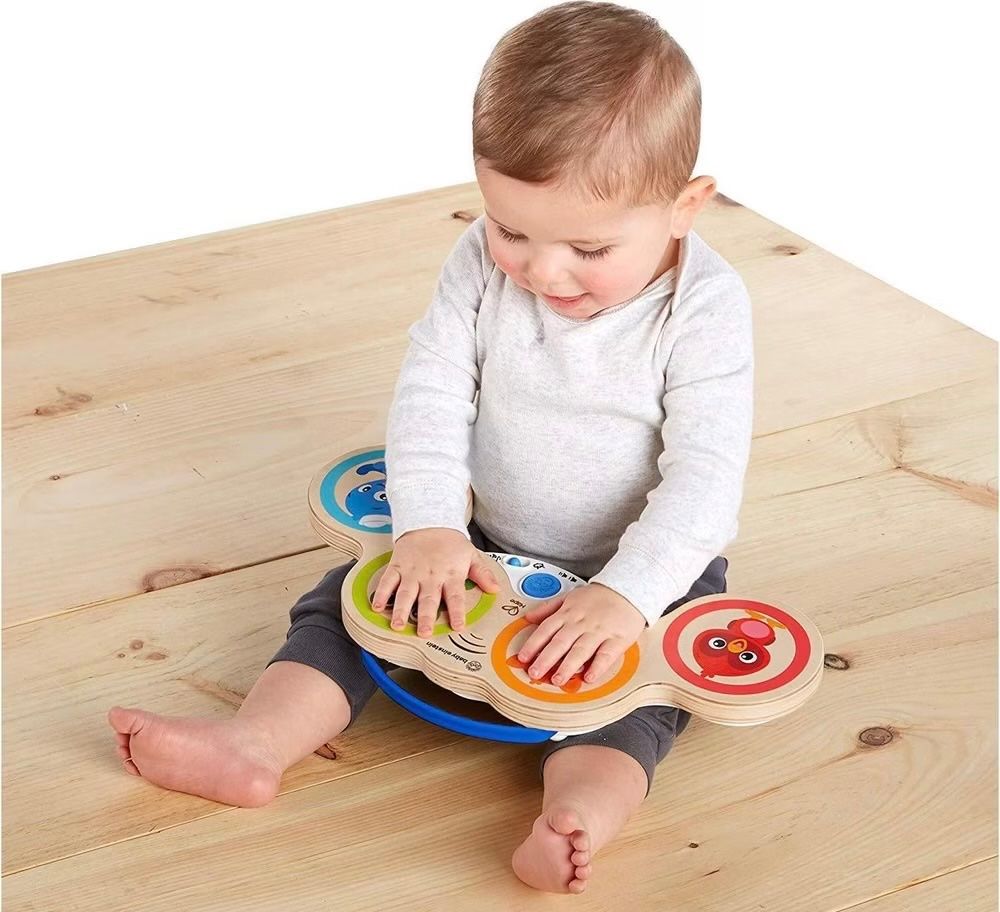 Hape Giocattoli: Baby Einstein Hape Magic Touch Trommel Holz – Nuovo e nell'imballaggio originale da Basel venduto da Seifehuesli 5