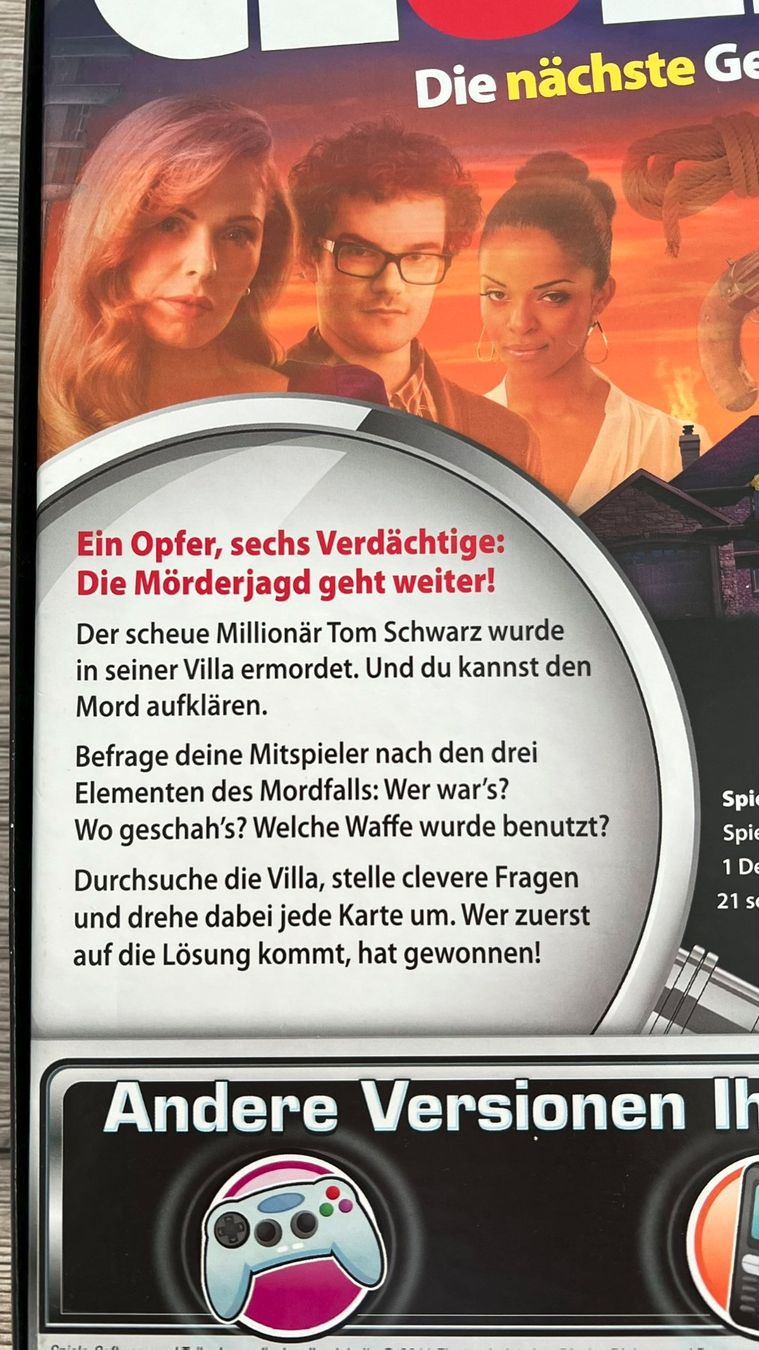 Hasbro Giochi: Cluedo - das Krimispiel – Usato da Lyss venduto da Daniela740 3