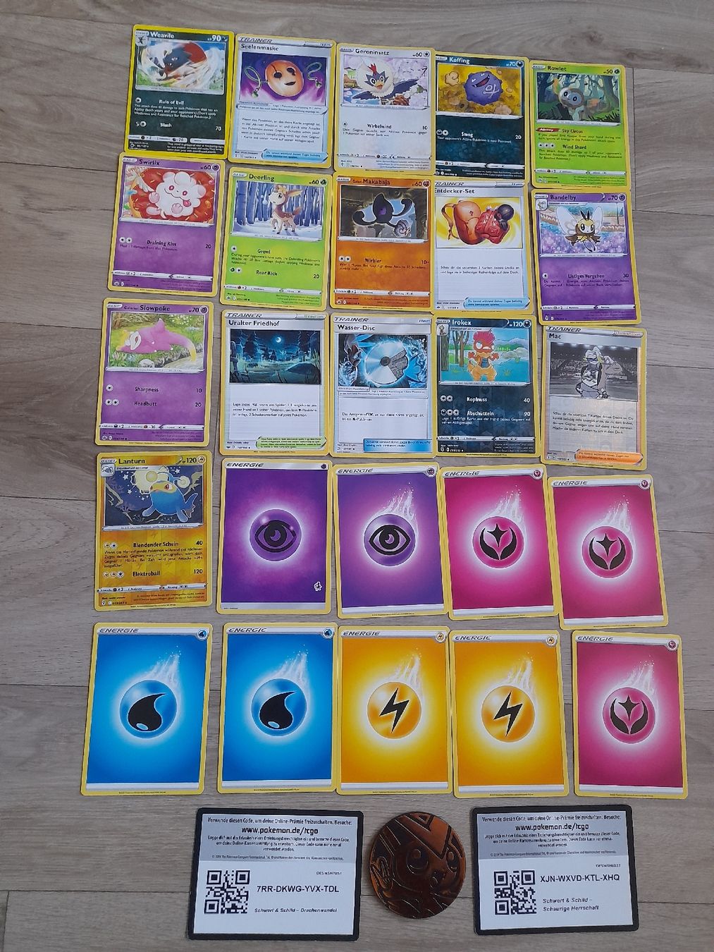 Cartoline: Lot Pokemon Karten  – Usato da Basel venduto da Basel_20 6