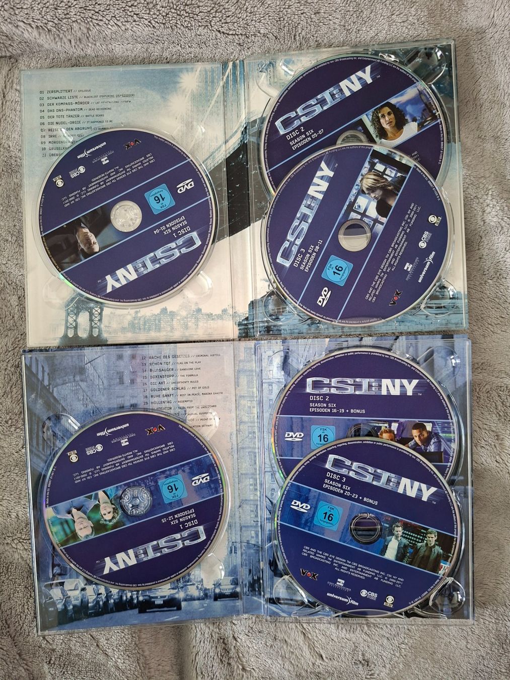 Alle DVDs: CSI : NEW YORK  1 - 9   STAFFEL ORIGINAL - VERSION !! – Gebraucht aus Aesch BL von Burschi59 4