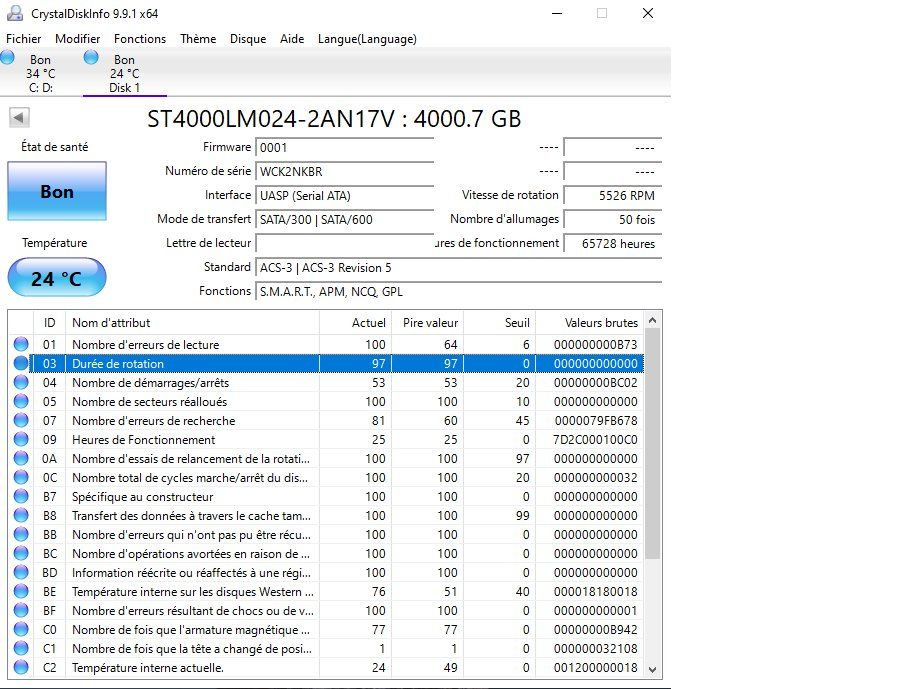 Seagate Dischi rigidi: Seagate Backup Plus – 4 TB – Usato da St-Imier venduto da Yves-Astria 2