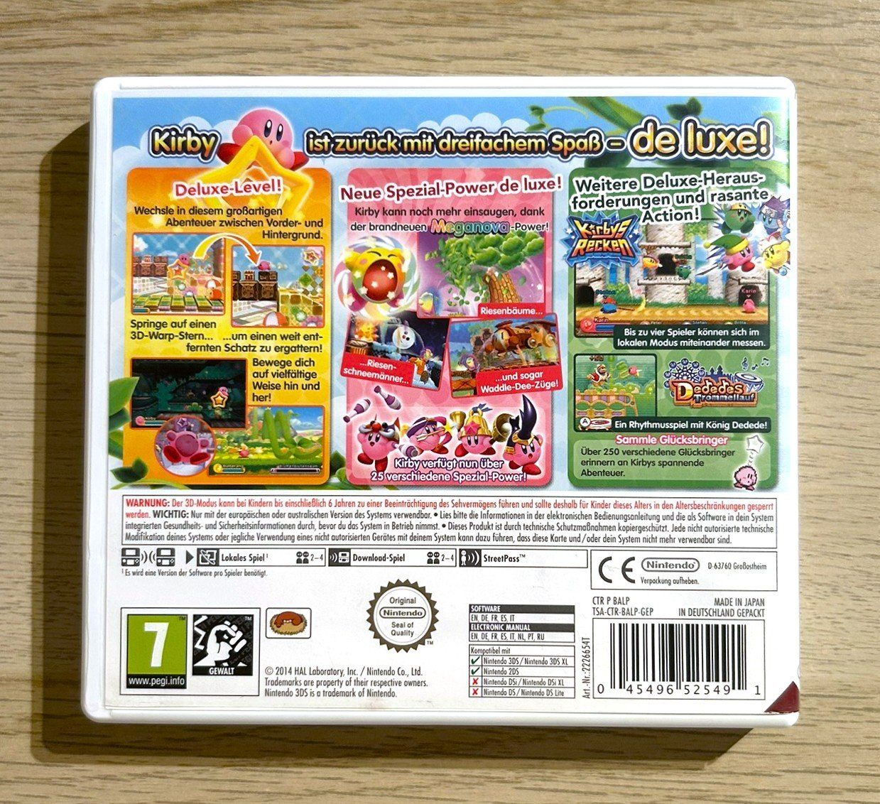 Nintendo Giochi: Kirby Triple Deluxe Nintendo 3DS – Usato da St. Gallen venduto da Alpine.Arcade 1