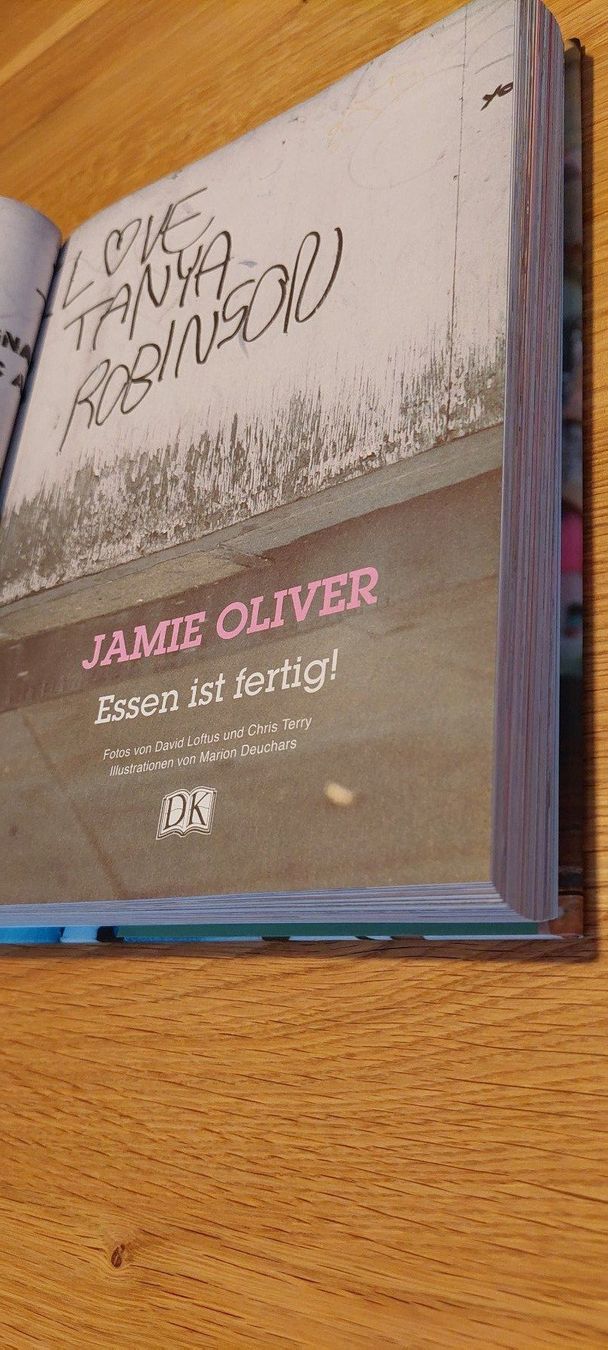 Libri: Jamie Oliver- Essen ist fertig! – Usato da Schaffhausen venduto da Robuco_93 1