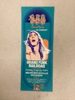 Konzertplakat Grand Funk Railroad 1975 Zofingen (hat Falze)