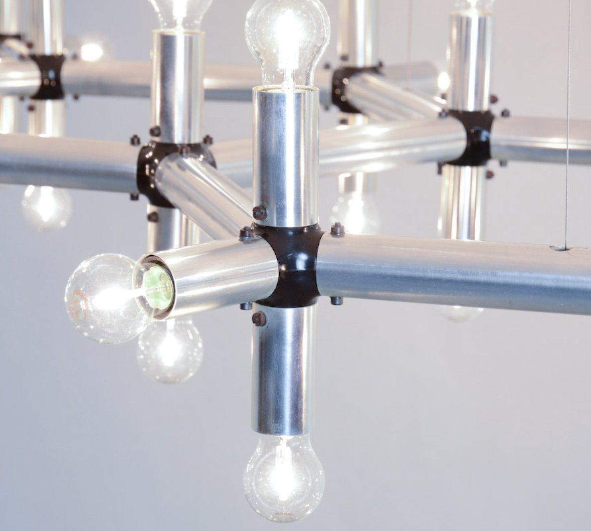 Lampadari & plafoniere: Modular Ceiling Lamp Lichtstruktur by Robert Haussmann – Usato da st prex venduto da magdalenaonline 2