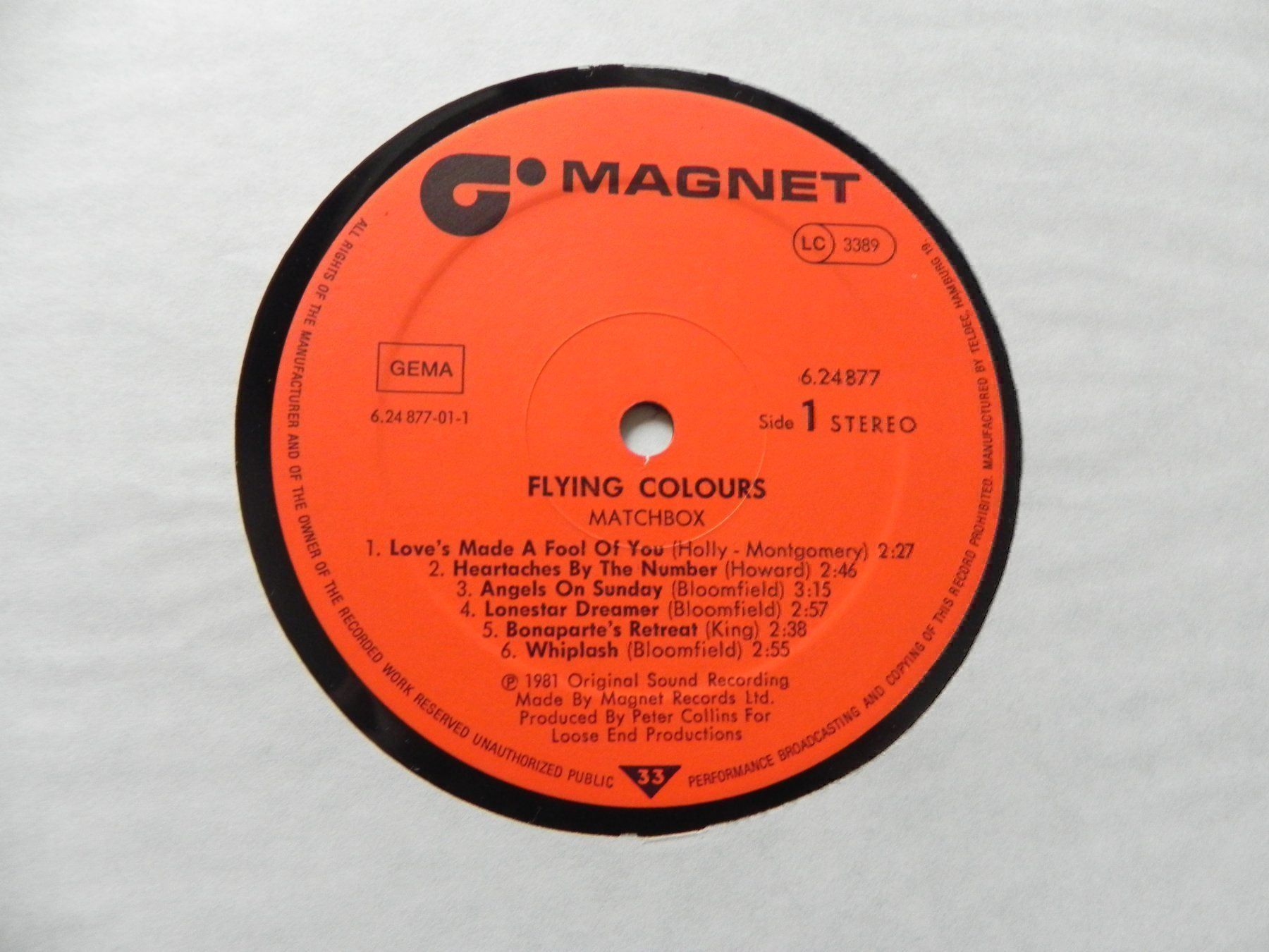 Dischi in vinile: LP brit. Rockabilly Band Matchbox 1981 – Usato da Siebnen venduto da krimsie 2