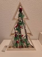 Tannenbaum Weihnachtsbaum Deko mit Beleuchtung 20 LED *NEU*