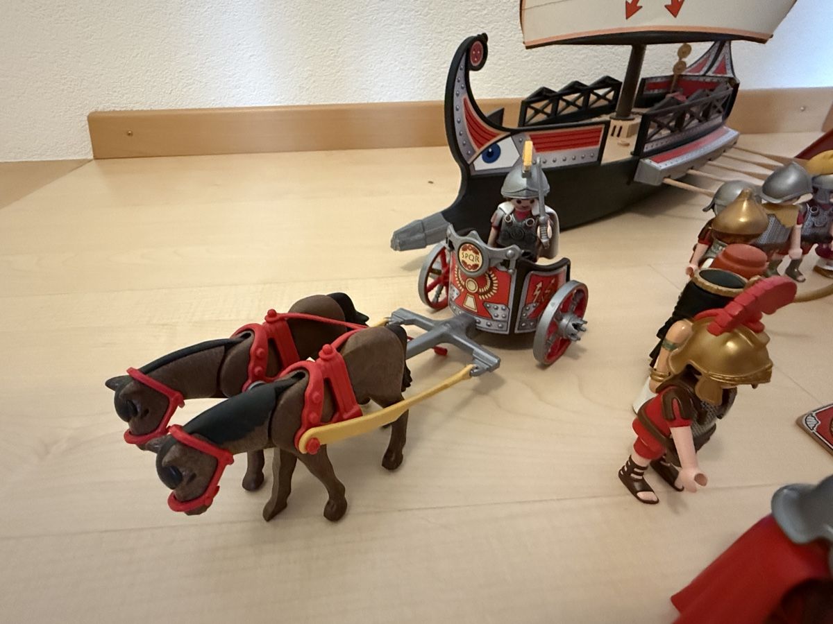 Playmobil Giocattoli: Playmobil Römische Galeere – Usato da Kaiseraugst venduto da FlohmarktMassa 2