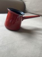 Rote Kochkanne, feuerfest, Winterkaffee tee swiss küche