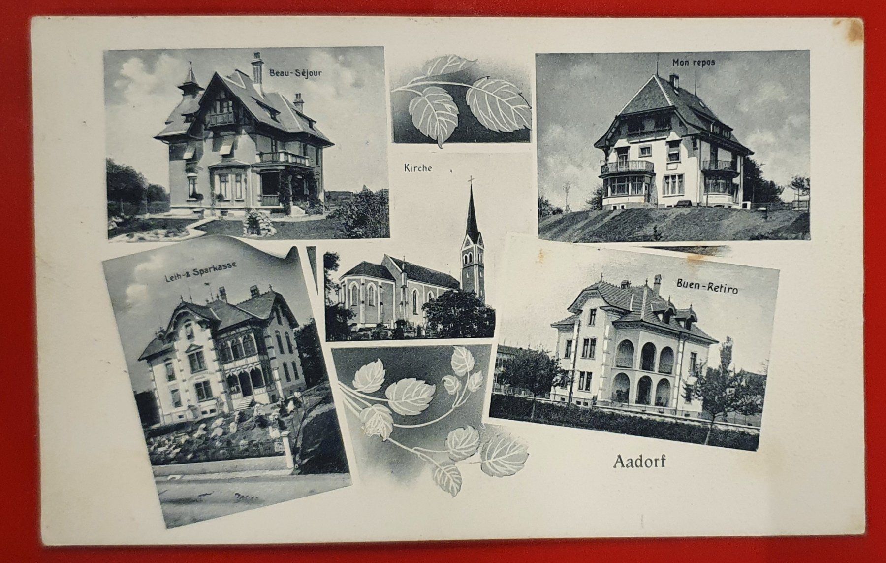 Cartoline postali: Aadorf 1911 - 5 Ansichten – Usato da Kreuzlingen venduto da Rschweiz1