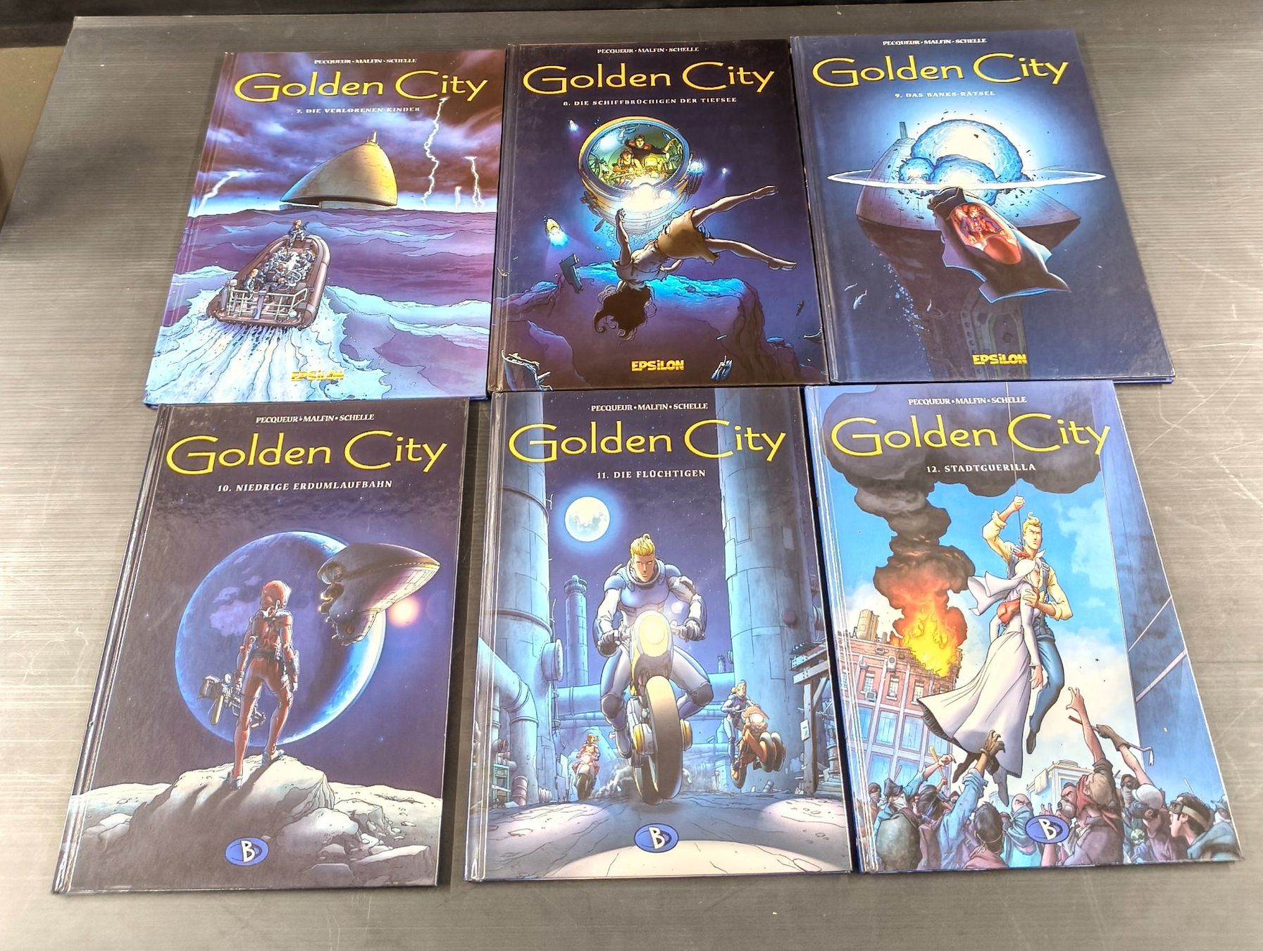 Fumetti: 6 Comics Golden City – Usato da Basel venduto da bk_brockibasel