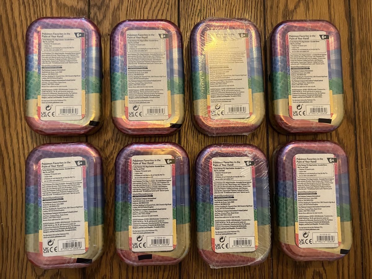 Pokémon Carte collezionabili: Pokemon Ascended heroes mini tin EN 8 stk – Nuovo e nell'imballaggio originale da Olten venduto da maiskorn 1
