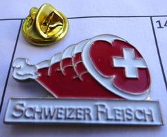 Pin Schweizer Fleisch Schinken