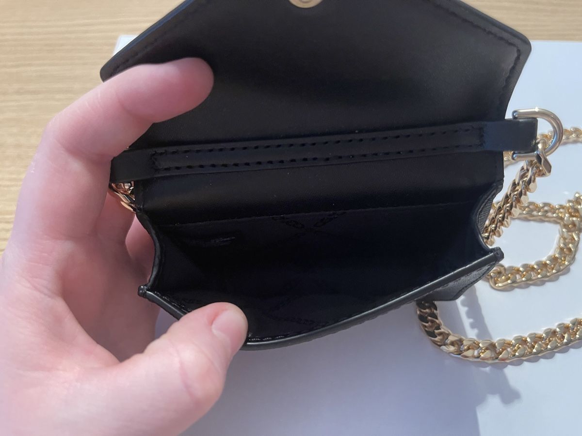 Michael Kors Portafogli: Michael Kors Münzen oder Karten Portmonee Schwarz/Gold – Nuovo e nell'imballaggio originale da Schlieren venduto da Flamingo_blume 3