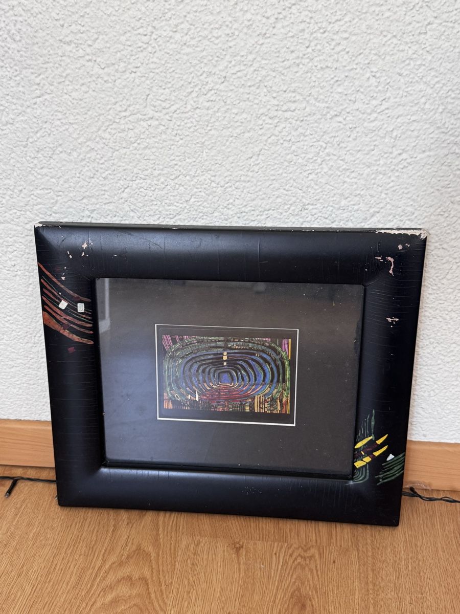 Dipinti: EMSA FRIEDENSREICH HUNDERTWASSER – Usato da Bern venduto da ilj_8ckn