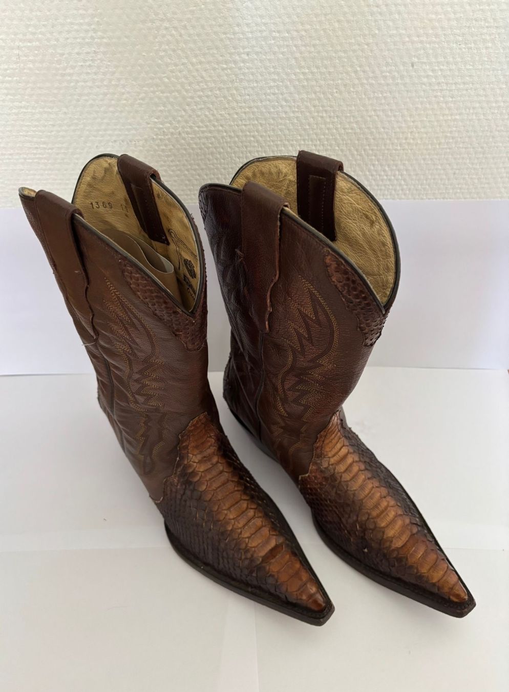 Scarpe da donna: Vintage Cowboy Stiefel Pytonleder – Usato da Allschwil venduto da N04Ah 4