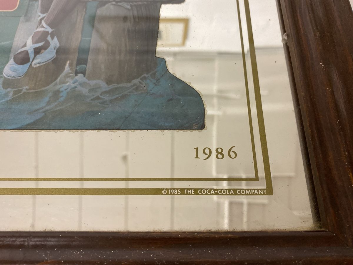 Specchi: Coca-Cola Centennial Edition Spiegel 1986 – Usato da sursee venduto da trilli-tralli 3