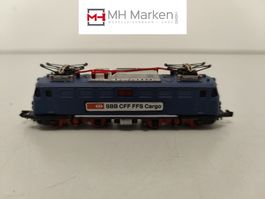Trix Elektrolokomotive umlackiert blau Analog Spur N o.OVP
