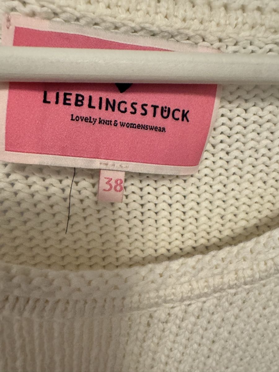 Lieblingsstück Pulls & Sweat-shirts: LIEBLINGSSTUECK Pullover Baumwolle Weiss Groesse 38 – Neuf (Voir description) à zürich par dalia06 1