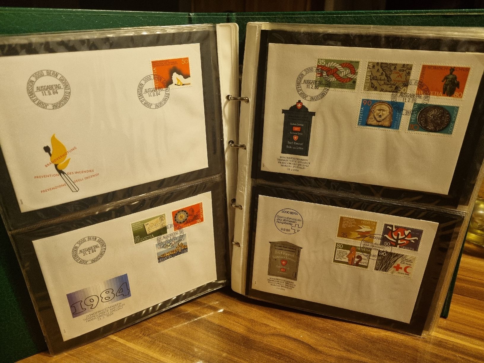 Enveloppes & pochettes d'envoi: FDC MIT BRIEFMARKEN – D'occasion à Ostermundigen par vintage60 6